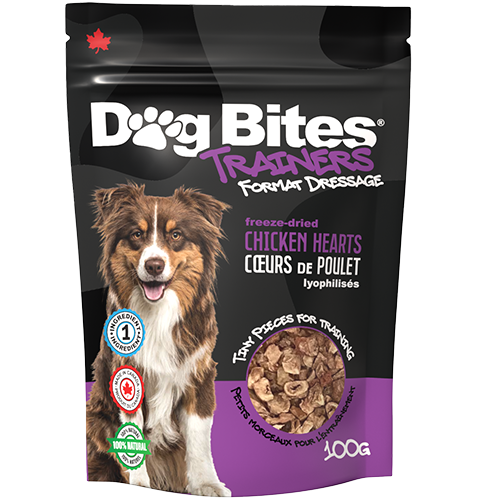 Dog Bites 🍁Freeze Dried Chicken Hearts Training Treats