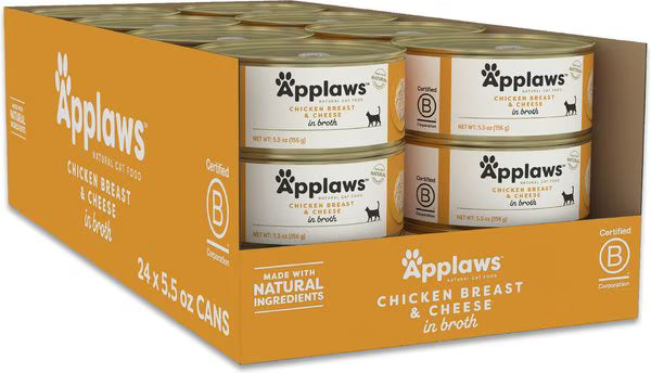 Applaws Chicken Breast with Cheese in Broth 5.5oz