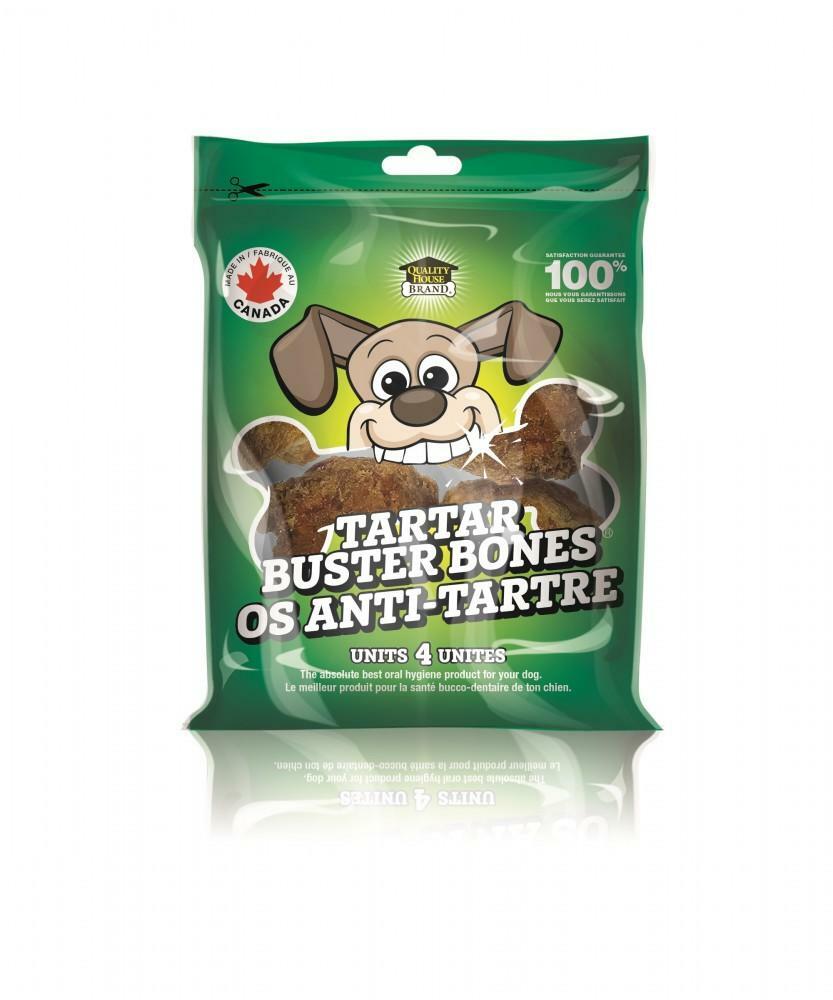 Dog Bites 🍁Tartar Buster Bones 4 Pack