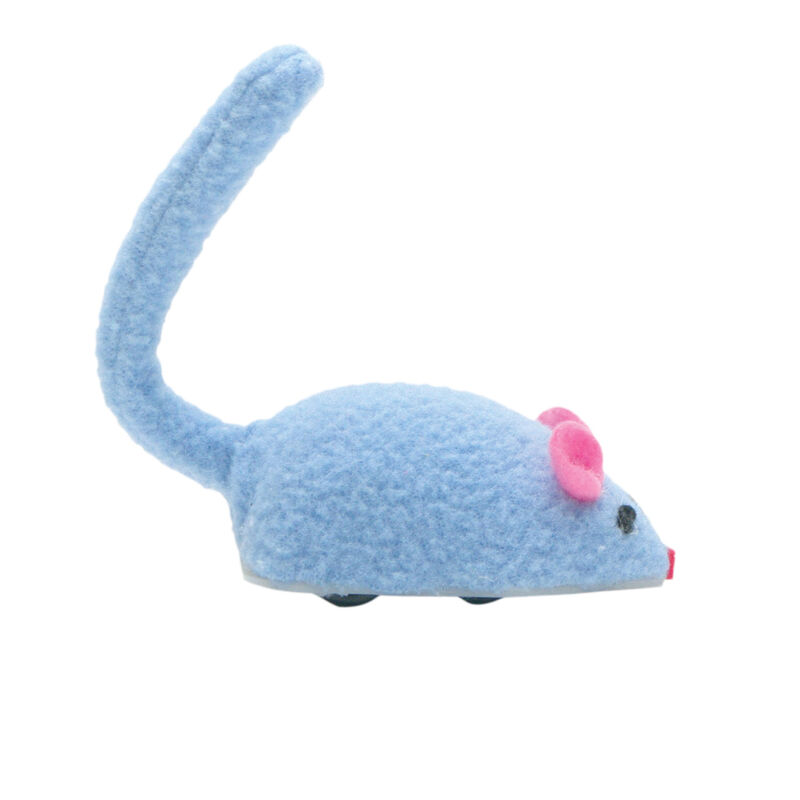 Cat Love Blue Self-Propelled Mouse Cat Toy
