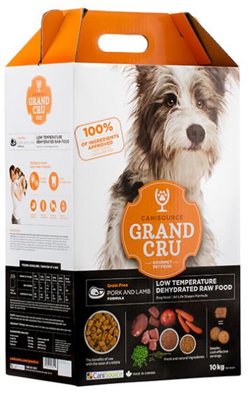 CaniSource Grand Cru Grain Free Pork and Lamb