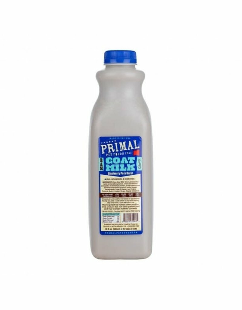 Primal Pet Foods Blueberry Pom Burst Raw Goat Milk 32oz