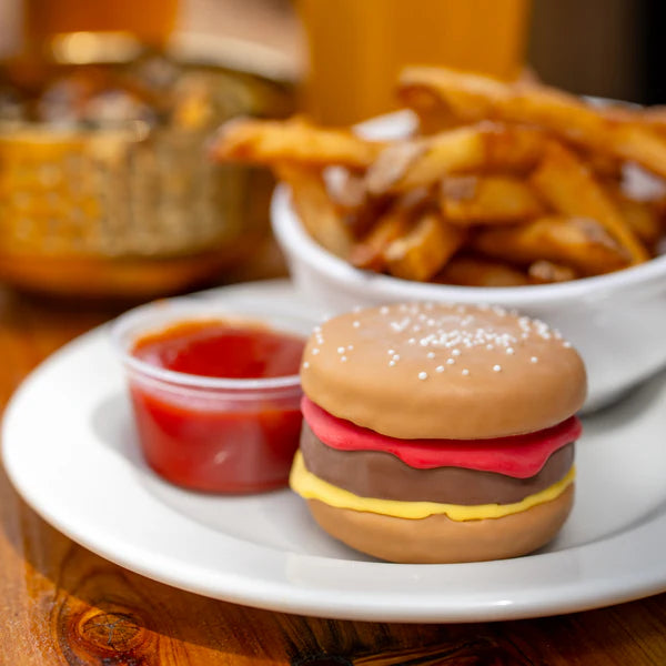 Bosco & Roxy's🍁 3D Burger Slider | Woof it Down