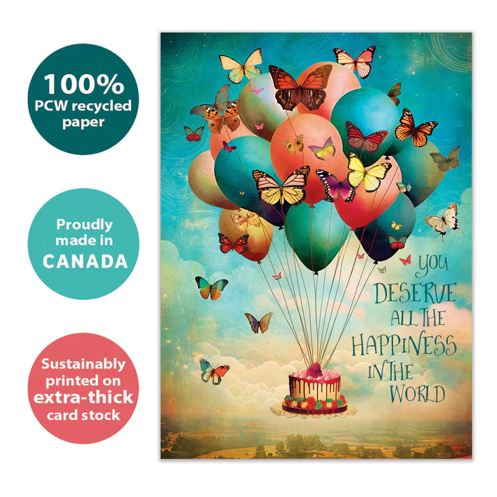 Tree Free Greetings 🍁All the Happiness Birthday Card