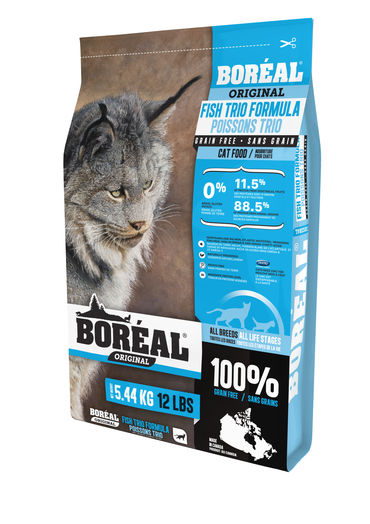 Boreal🍁 Grain Free Fish Trio for Cats