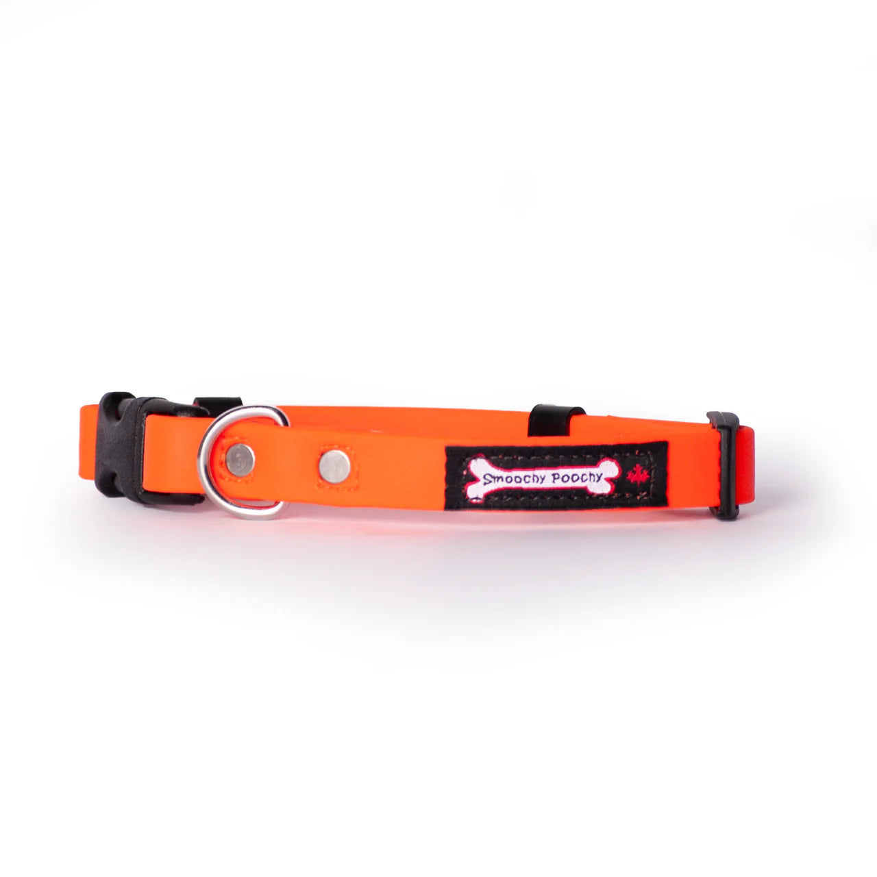 Smoochy Poochy 🍁 Orange Waterproof Quick Release Collar