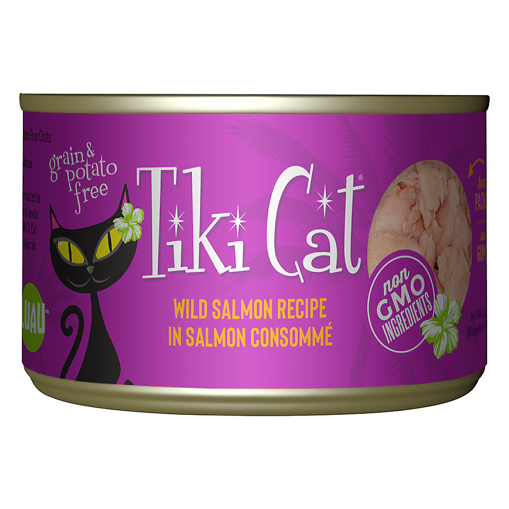 Tiki Cat Hanalei Luau Salmon Recipe 6oz