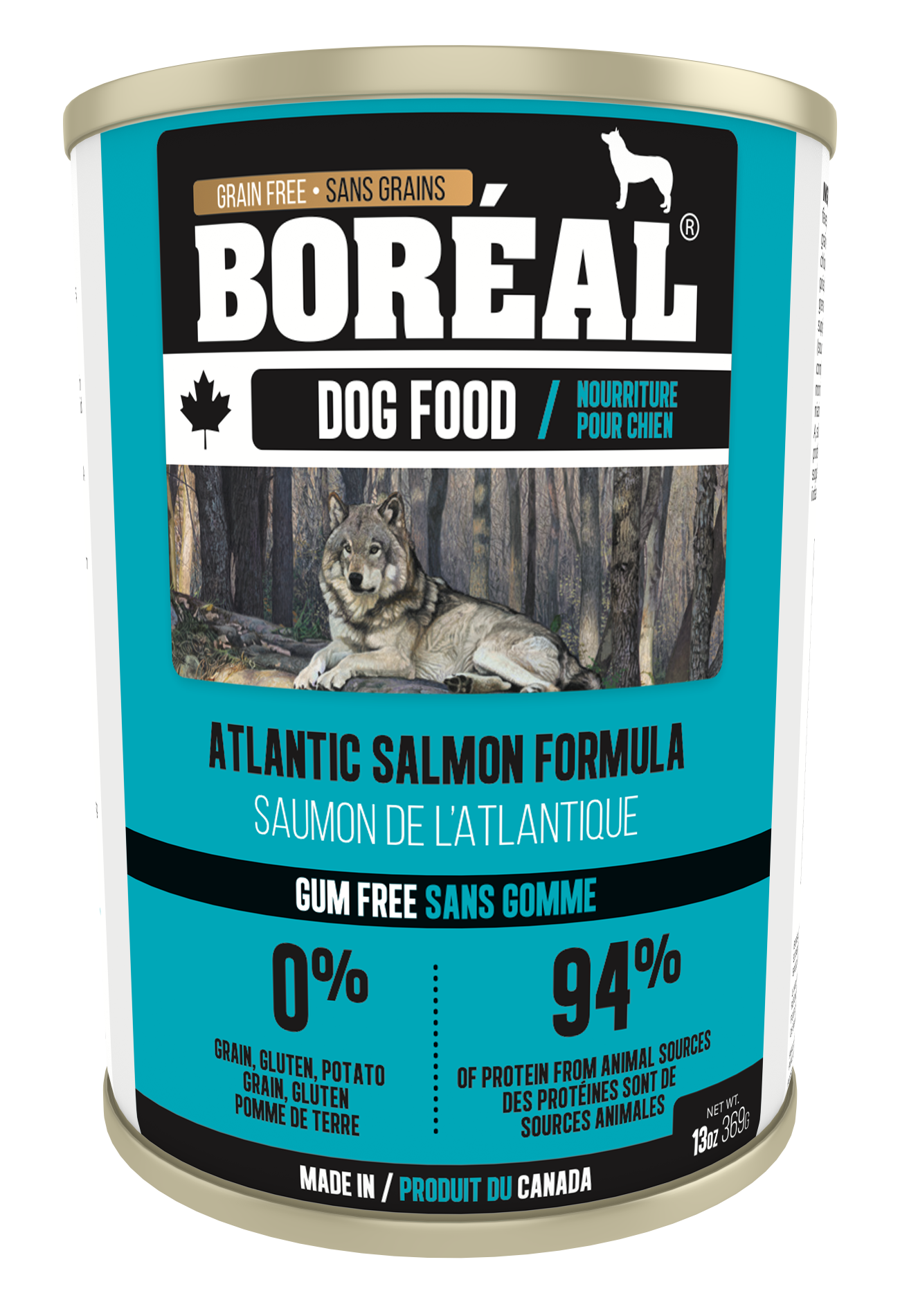 Boreal🍁Atlantic Salmon 369g Dog