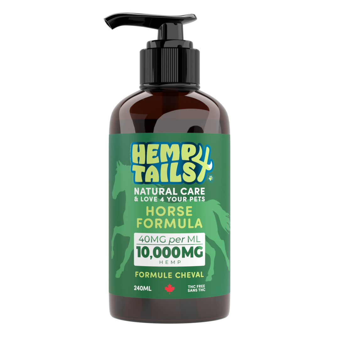 Hemp4Tails 🍁Horse Formula 10,000mg 240ml Bottle