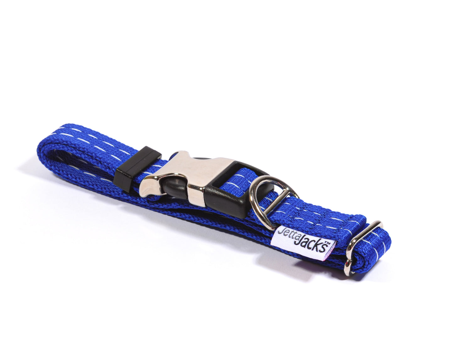 JettaJacks Nautical Blue 3/4" Clip Collar