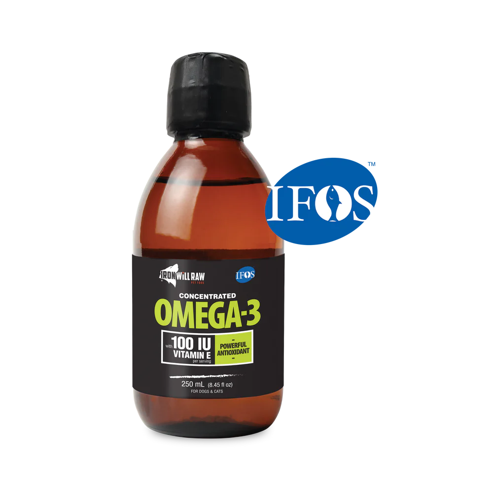 Iron Will Raw🍁Concentrated Omega-3 with Vitamin E 250ml