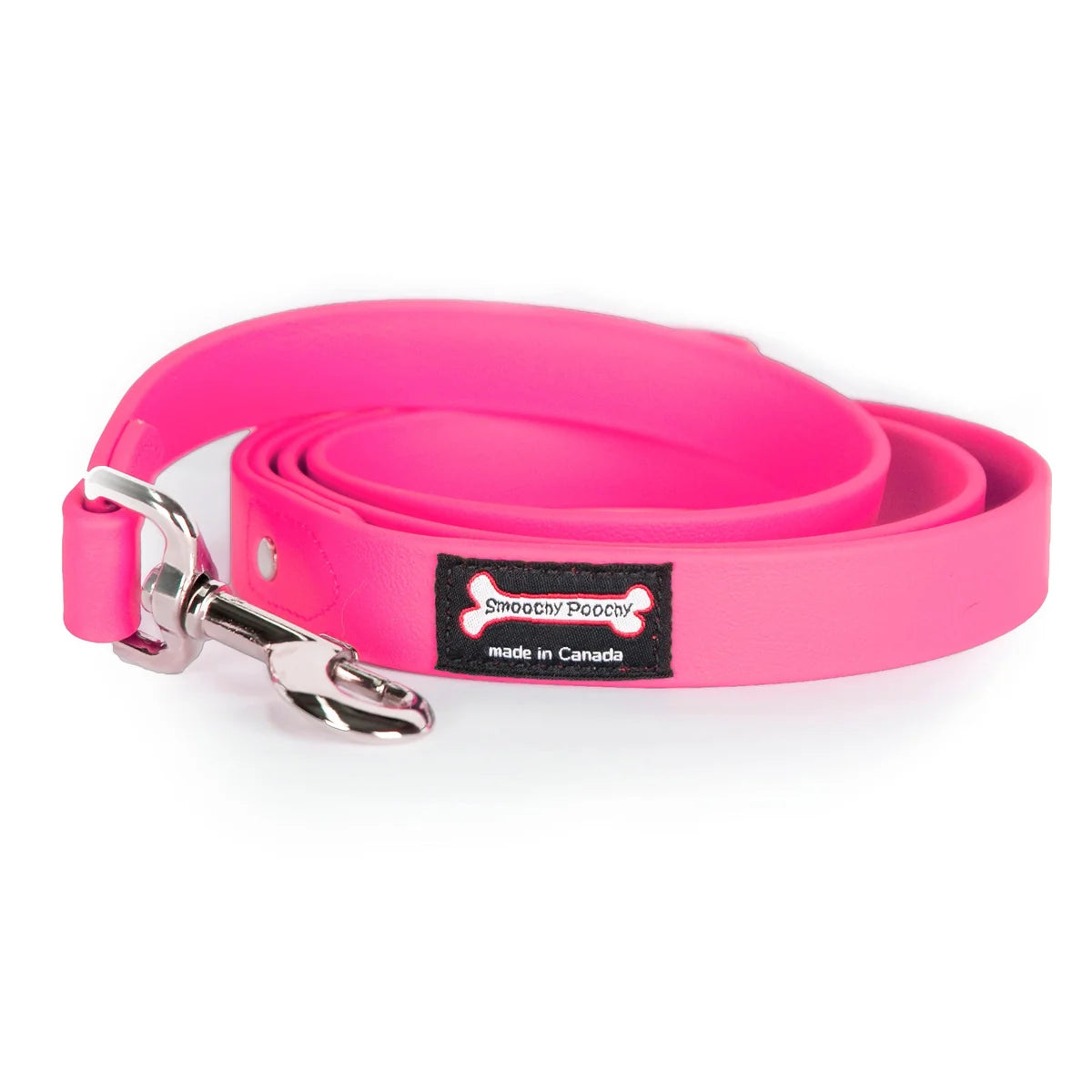 Smoochy Poochy 🍁 Hot Pink Waterproof Leashes 5/8" x 5ft