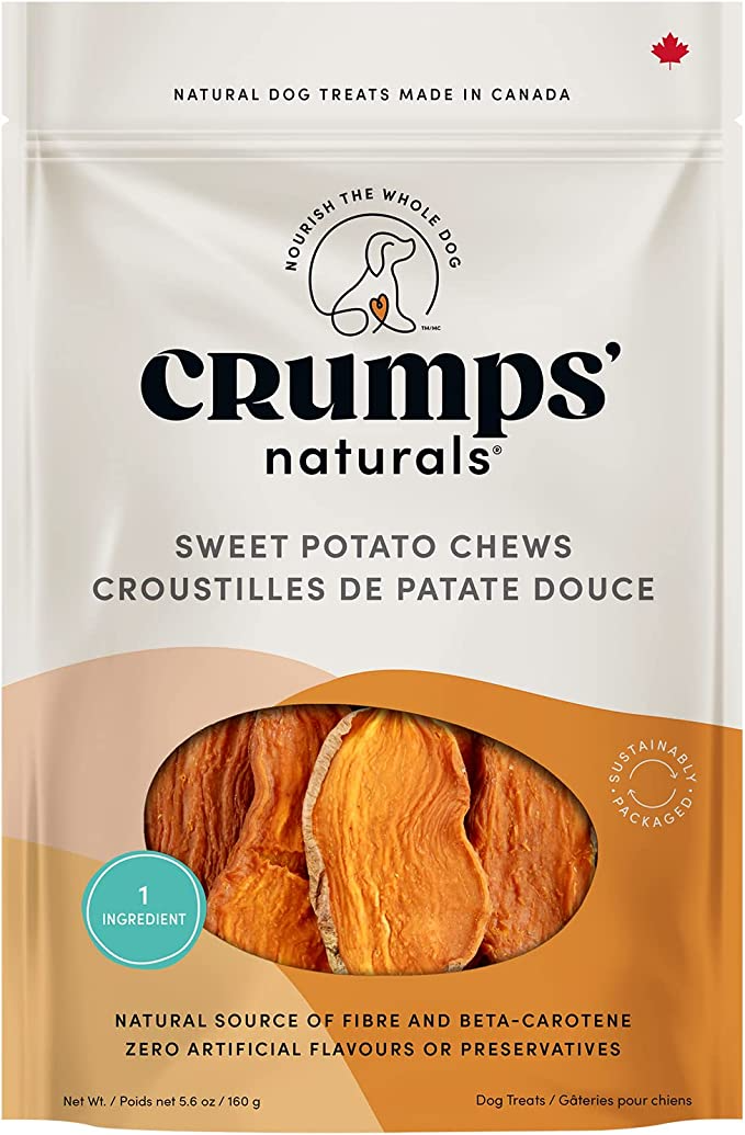 Crumps Naturals🍁 Sweet Potato Chews 160g 🍁