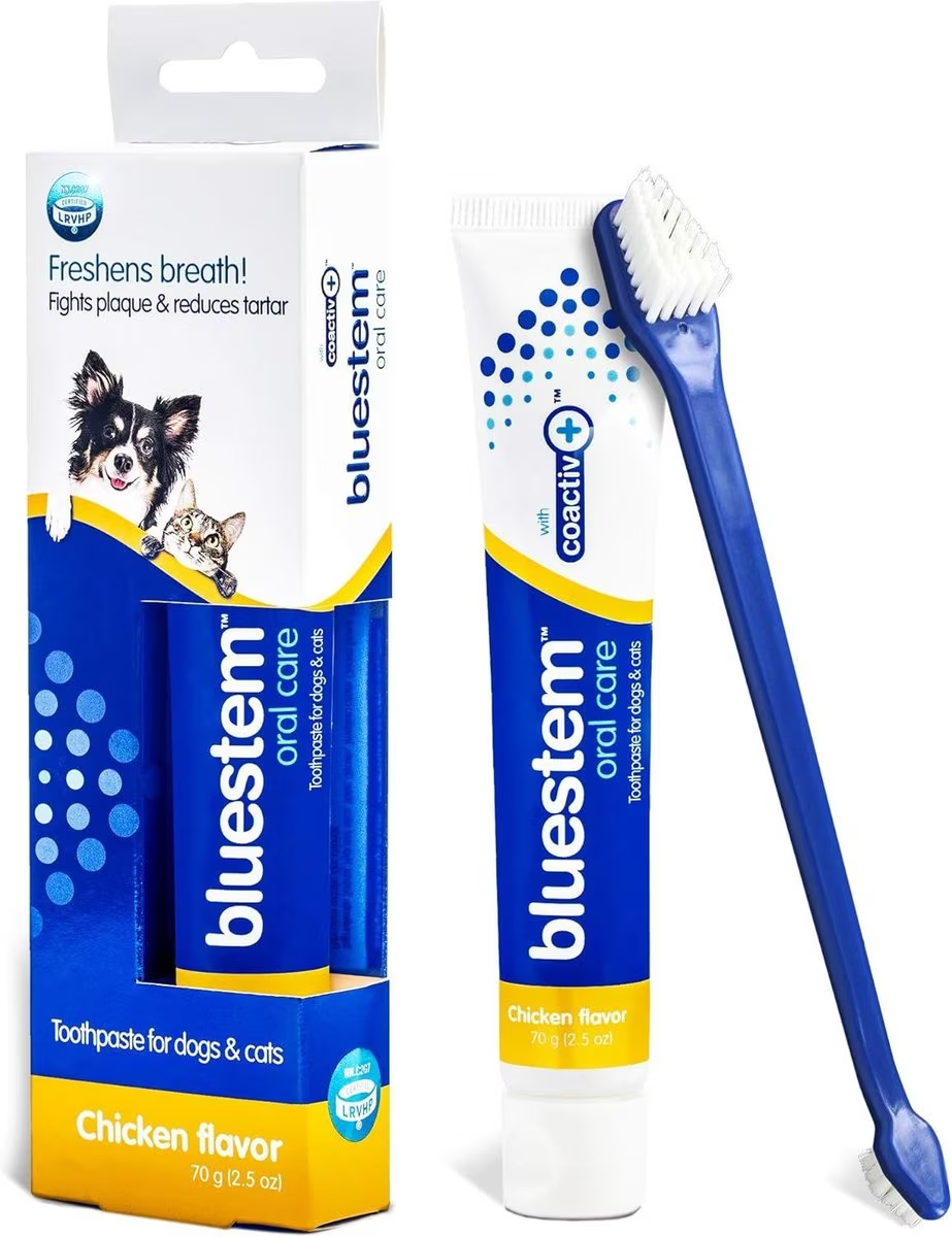 Bluestem🍁 Oral Care Kit for Dog and Cat - Chicken Flavour