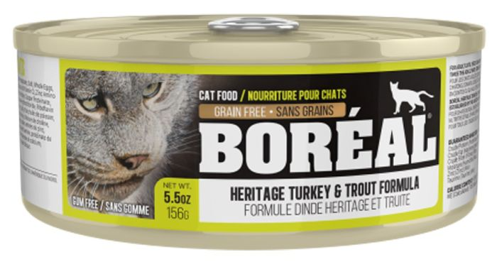 Boreal šHeritage Turkey & Trout Cat Recipe Single 5.5oz