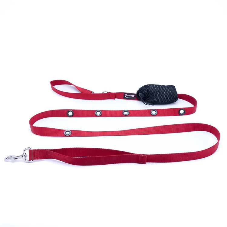 Smoochy Poochy 🍁1 x 8 Hands Free Training Leash Solid Colours
