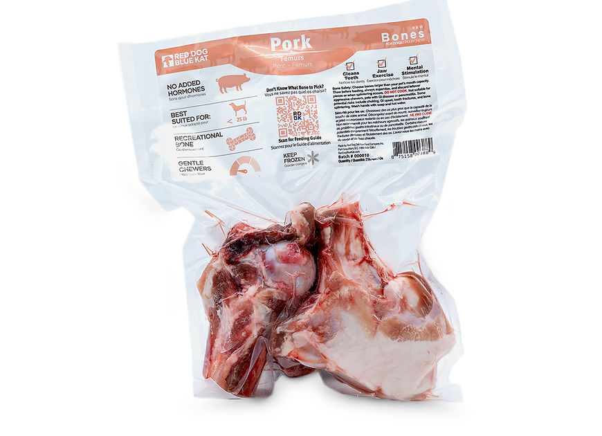 Red Dog Blue Kat 🍁Pork Femur 2 /pk