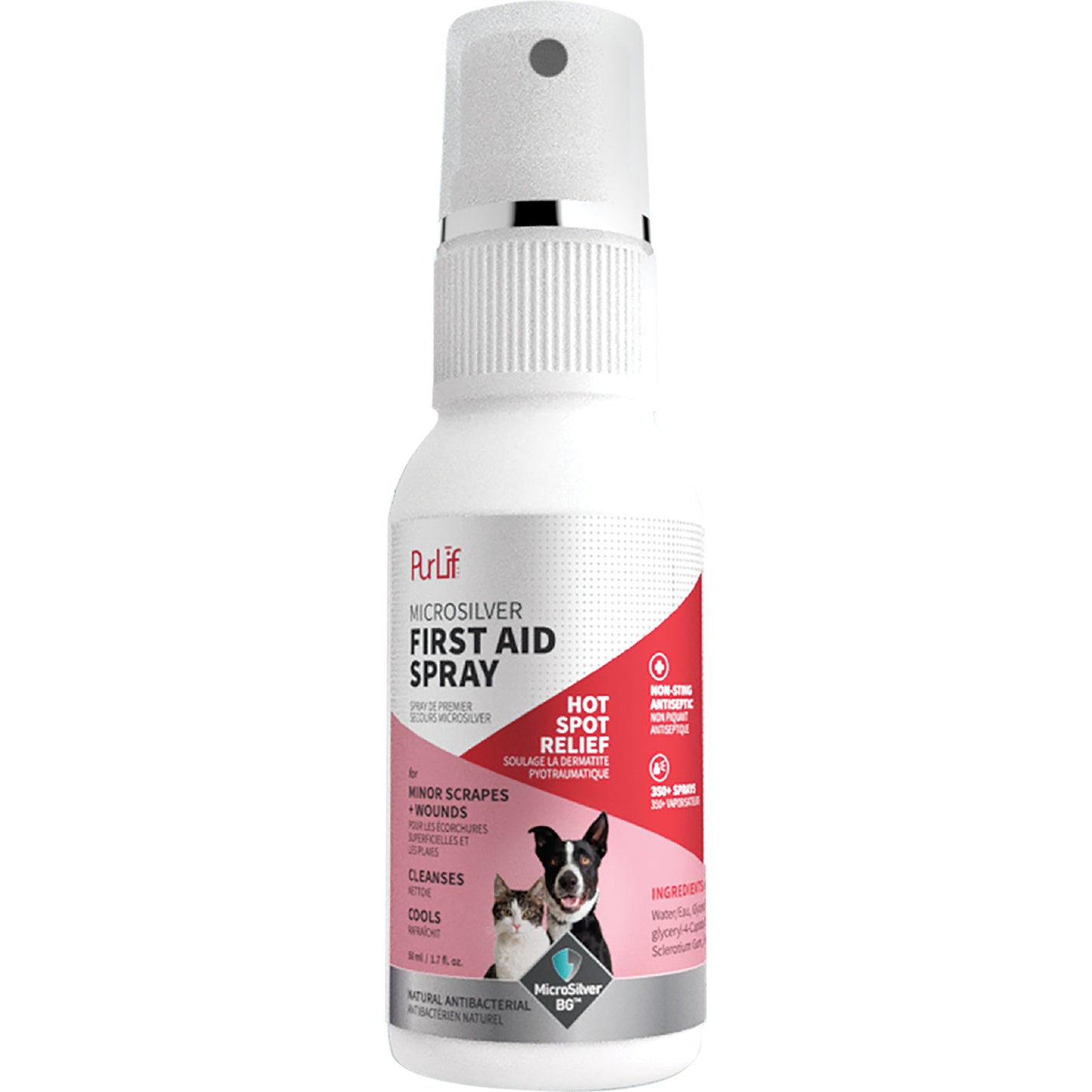 PurLife Microsilver First Aid Spray 50ml