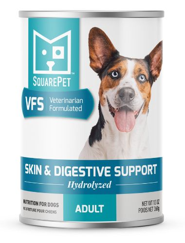 Square Pet VFS Skin & Digestive Support (Hydrolyzed Protein) for Dogs 13oz