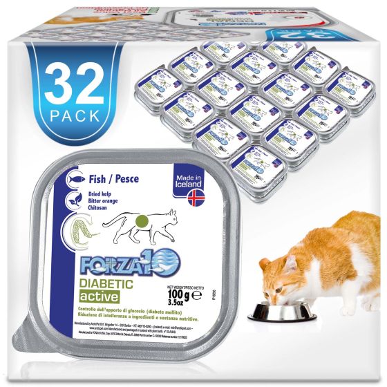 Forza 10 Diabetic Fish Cat Food 3.5oz