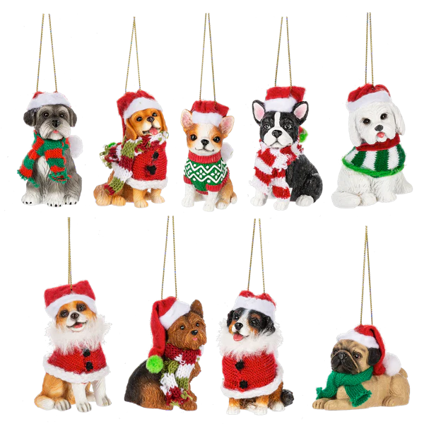 Ganz Santa Paws Town Ornament