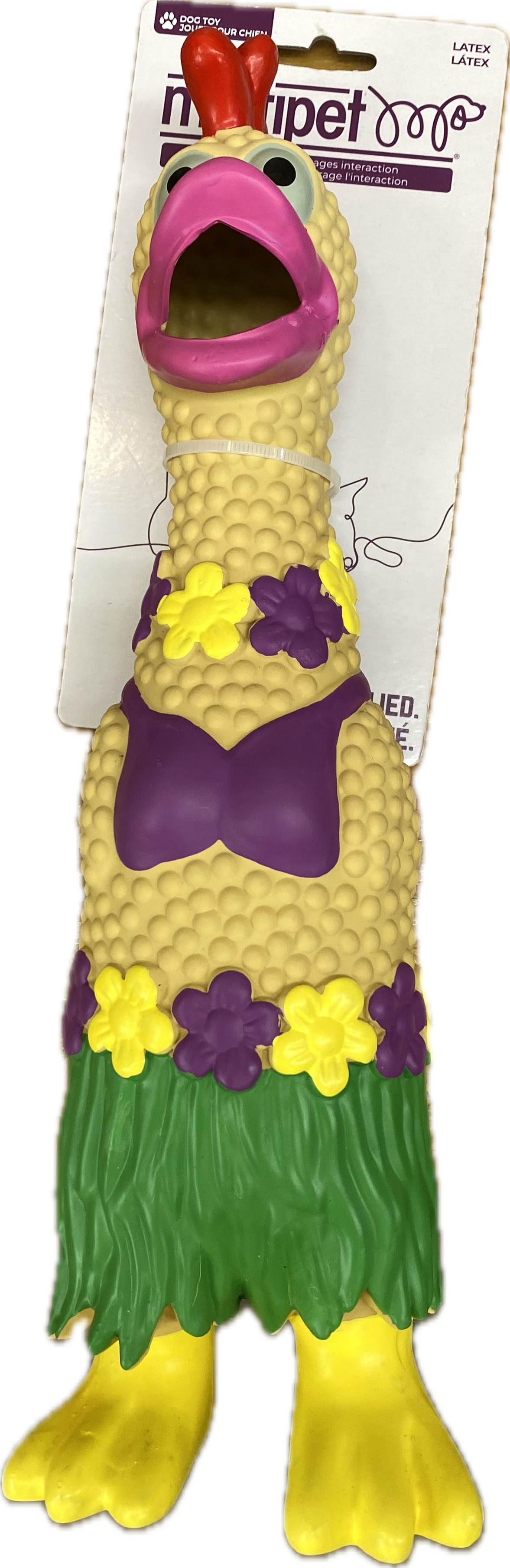 MULTIPET Hulu 11" Latex Chicken
