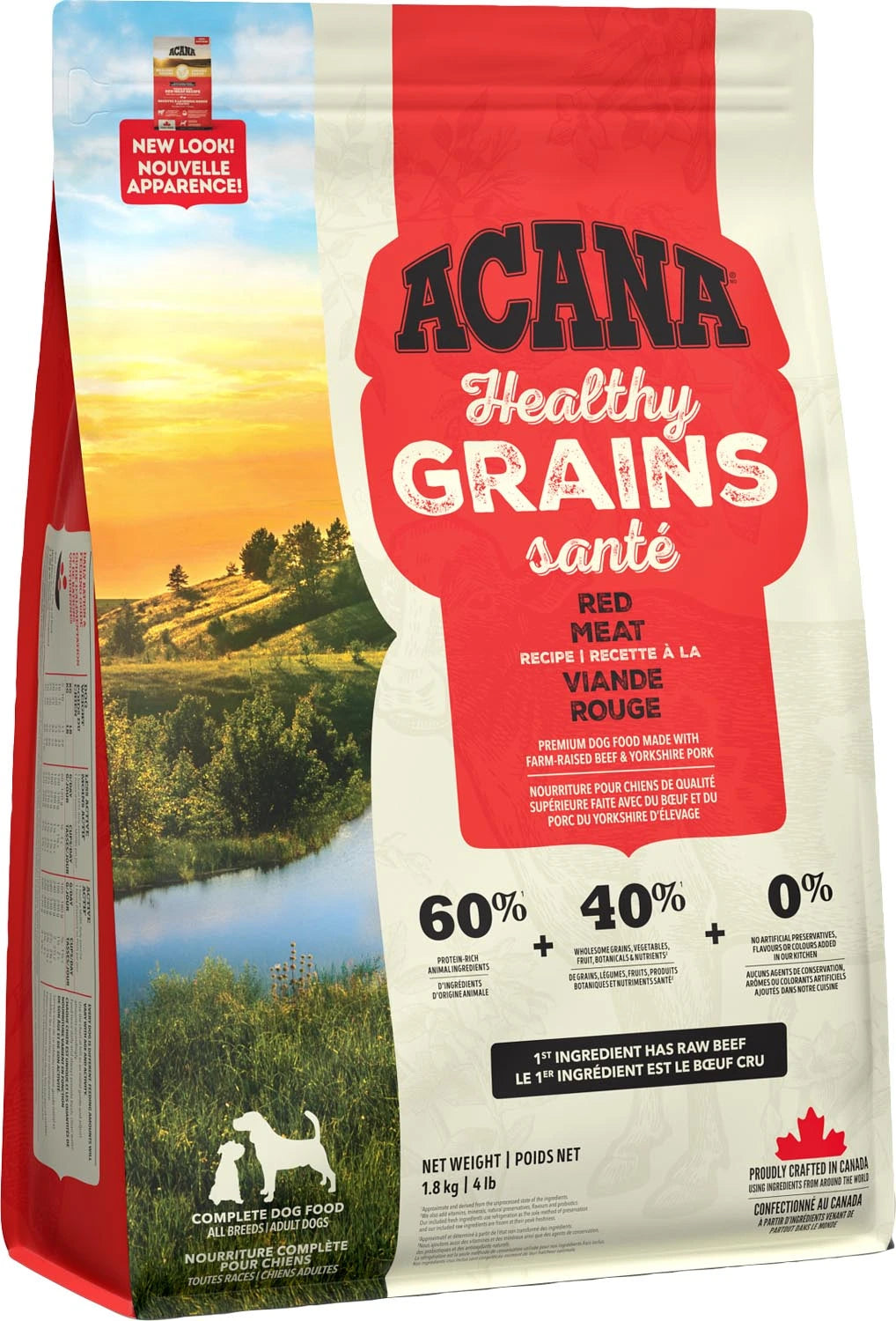 Acana Healthy Grains Ranch-Raised Red Meat Recipe