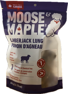 Moose & Maple 🍁Lumberjack Lung - Lamb Lung Wafers Dog Treats 60g