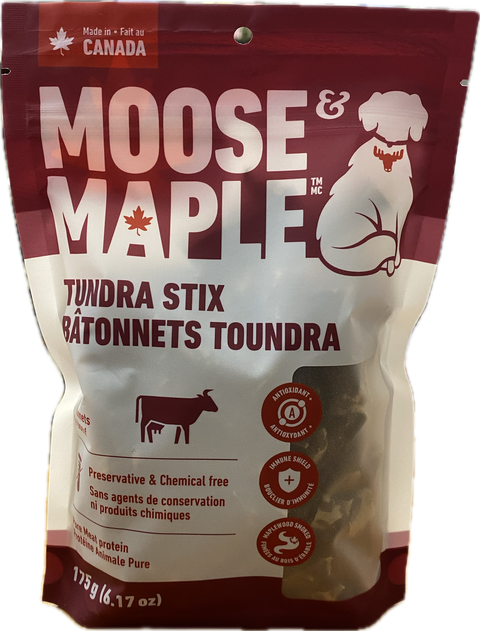 Moose & Maple 🍁Tundra Beef Stix Dog Treats 175g