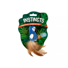 Instincts by SmartyKat Chatty Chirp HappyNip  Silvervine & Catnip Plush Bird Electronic Sound Cat Toy