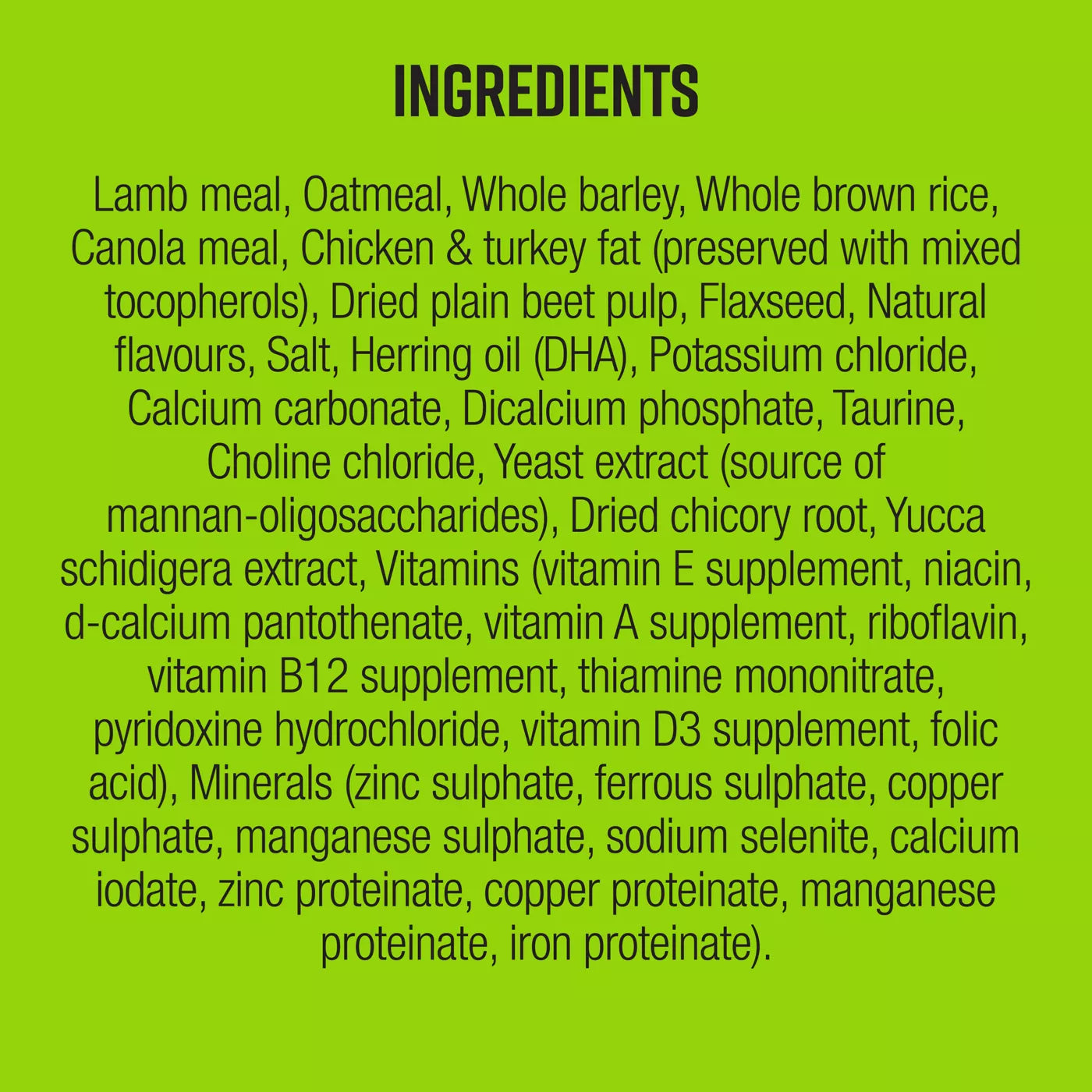 Lifetime 🍁All Life Stages Lamb and Oatmeal Dry Dog Food