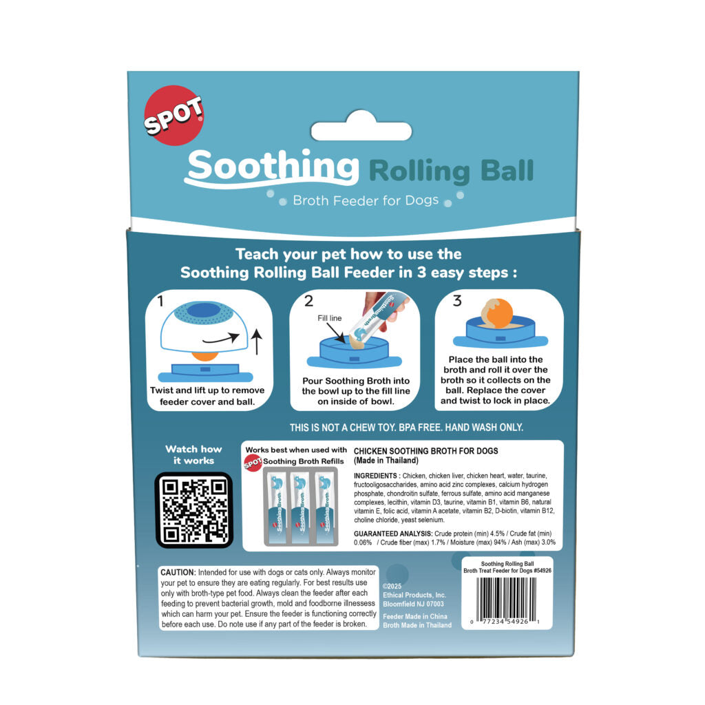 SPOT - Soothing Roller Ball for Dogs