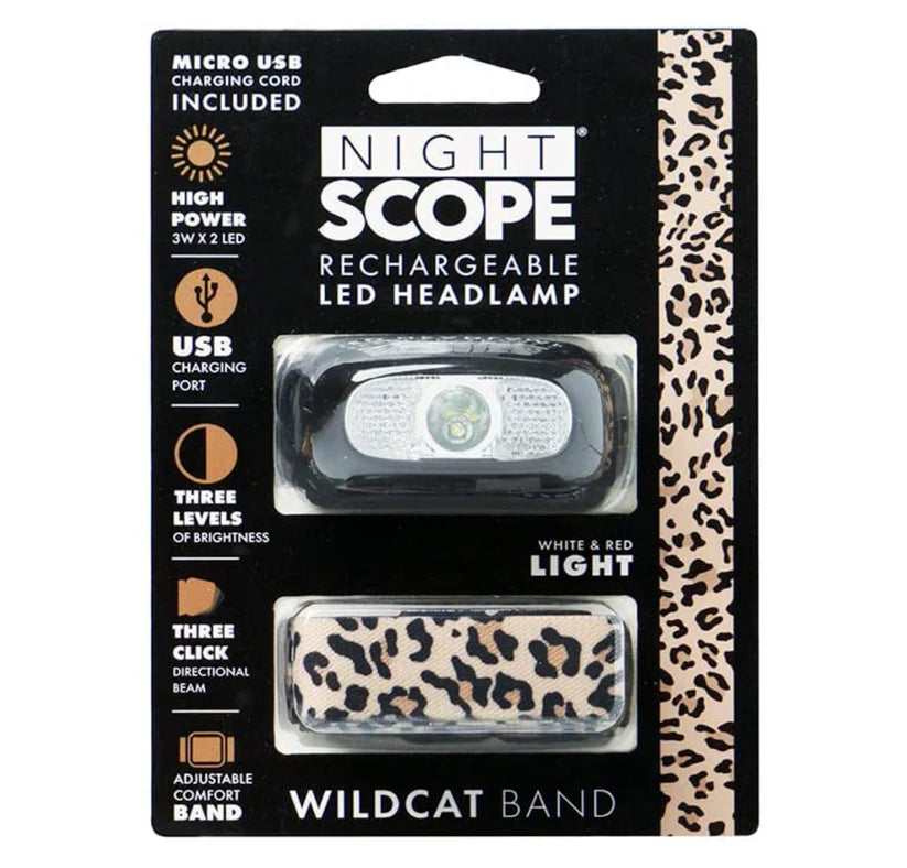 Night Scope Wildcat Head Lamp 3pcs