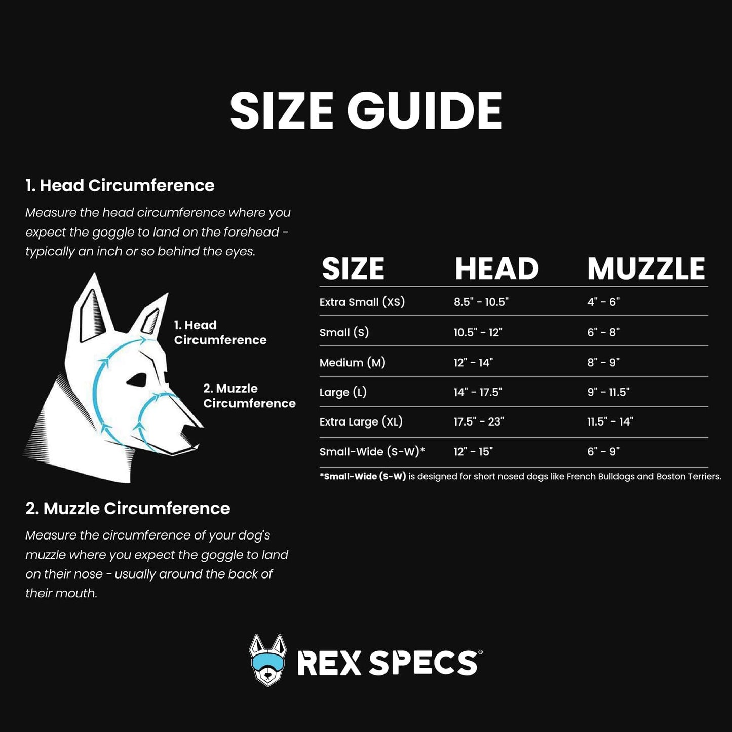 Rex Specs V2 Electric Lime Goggles for Dogs