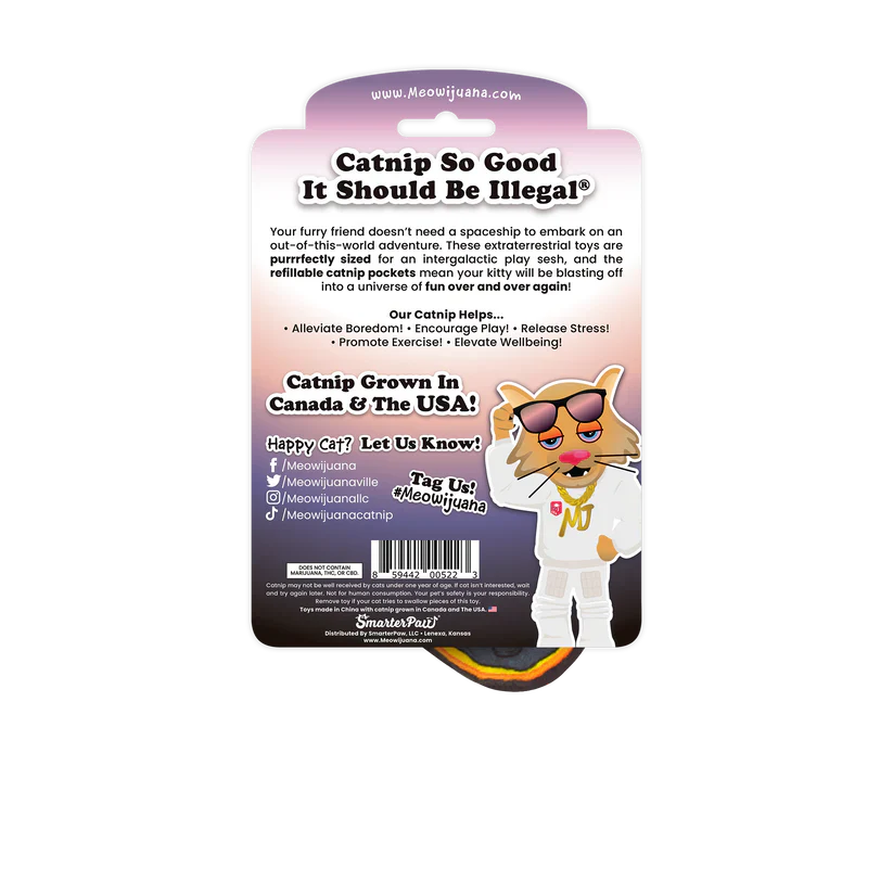 Meowijuana Get Spacey Comet & Planet