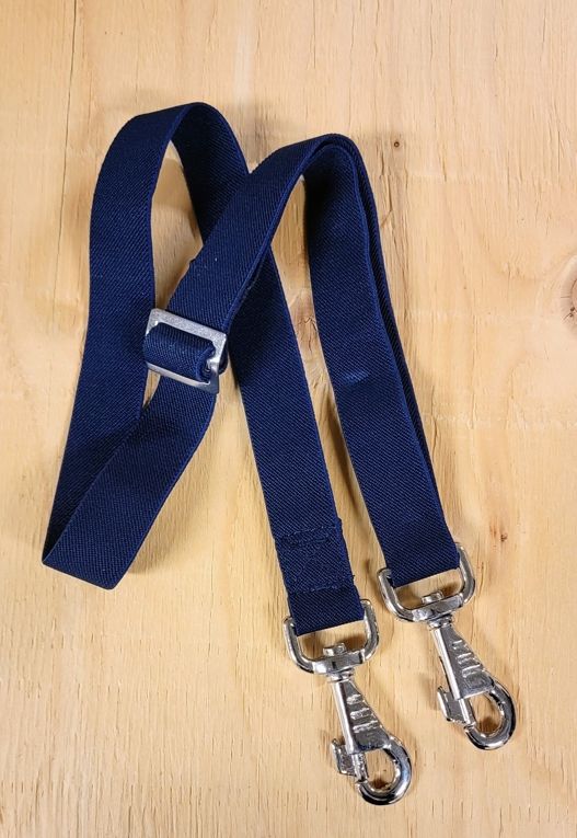 Premium Quality Elastic Leg Straps - Black