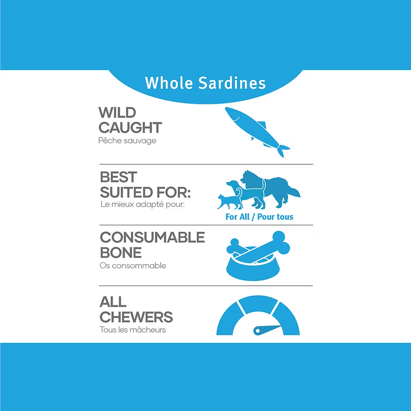 RDBK🍁Whole Sardines Large 4/PK