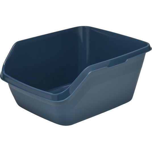 Moderna Hy Cat High Sided Litter Box Denim Blue