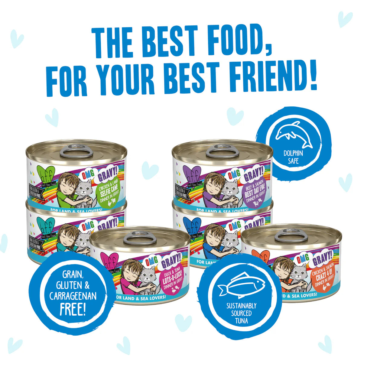 Weruva OMG Rainbow Road Variety Pack for Cats 12 x 2.8oz