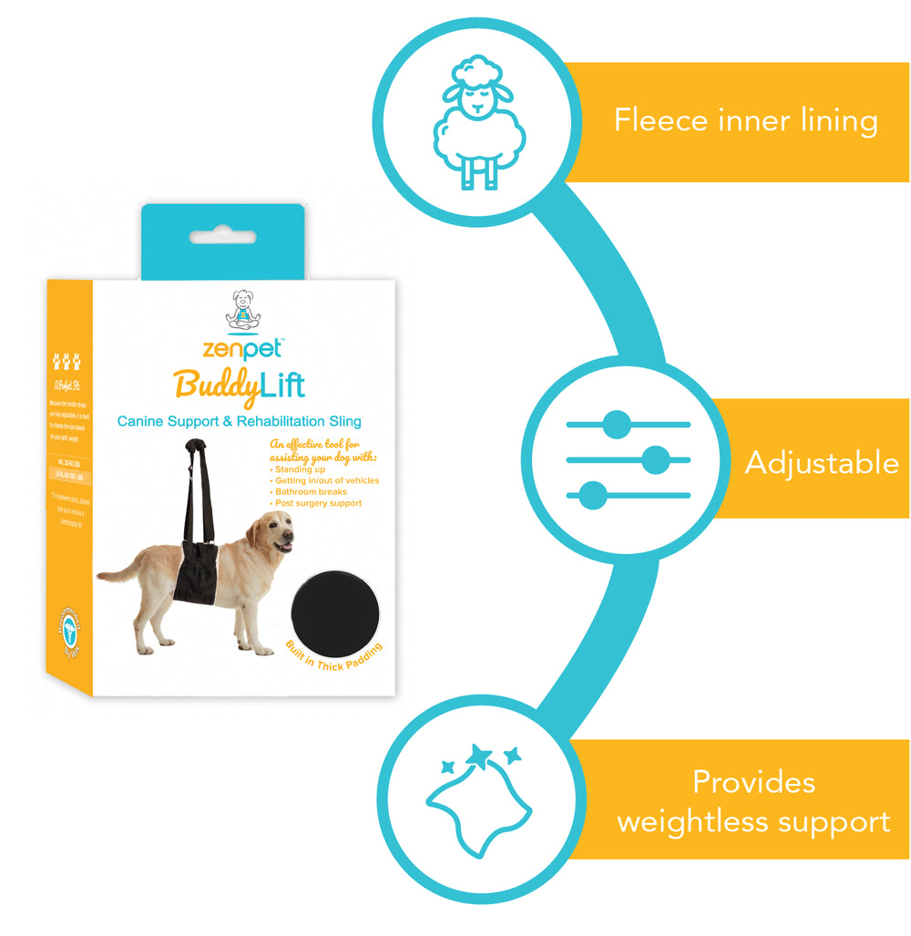 Zen Pet Buddy Lift - Canine Support & Rehabilitation Sling