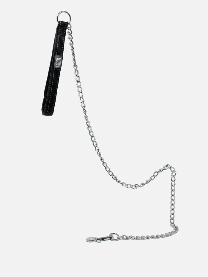 Cloe Cluzo 48" Chain Leash in Black