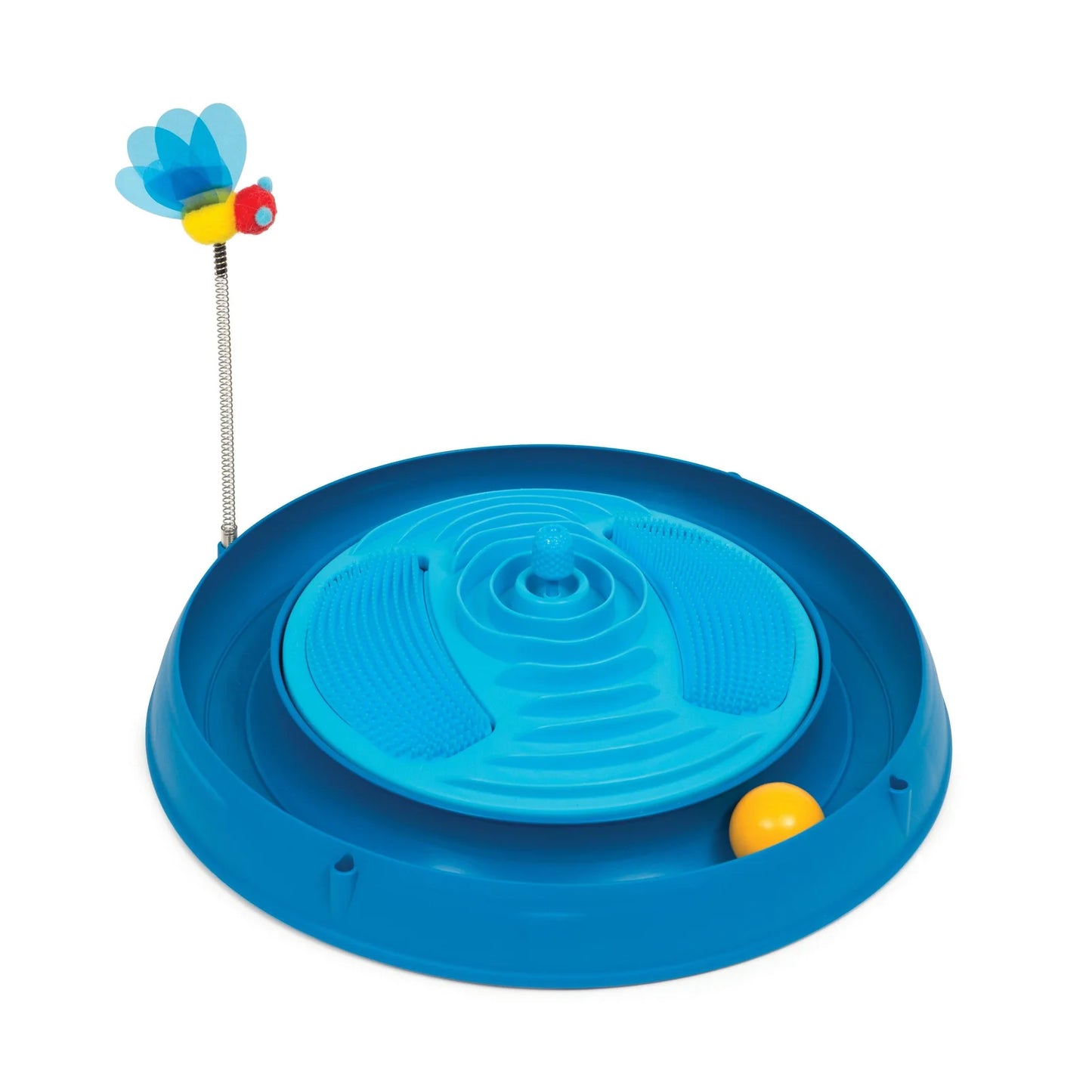 Catit 🍁Play 3 in 1 Circuit Ball Toy with Massager