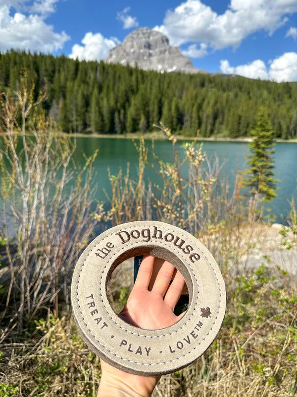 The Doghouse π Leather & Wool Ring