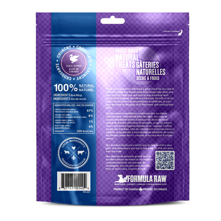 Formula Raw 🍁 Freeze Dried Duck Wings 130g