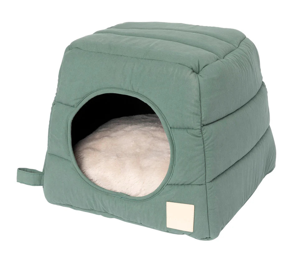 FuzzYard Life Myrtle Green Cat Cubby