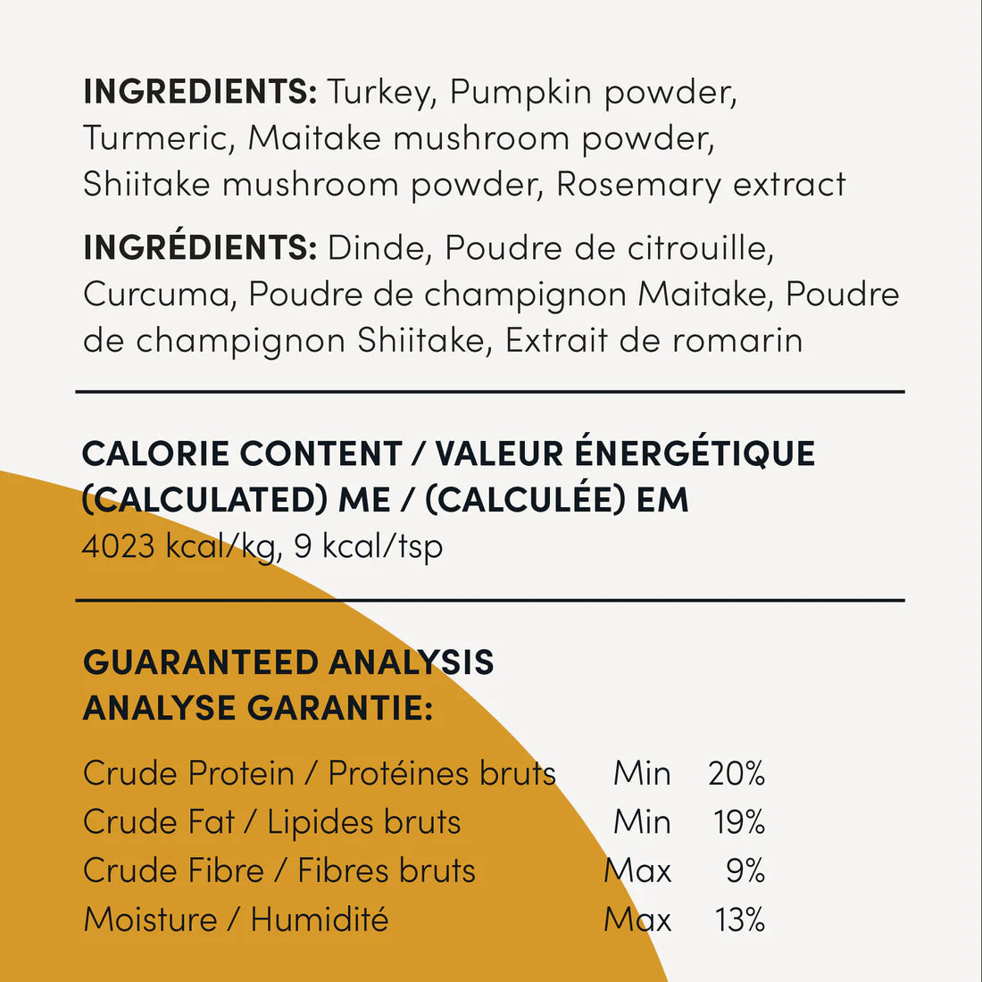 Crumps Naturals 🍁Turkey & Superfood Golds Meal Topper Sprinkles 110g