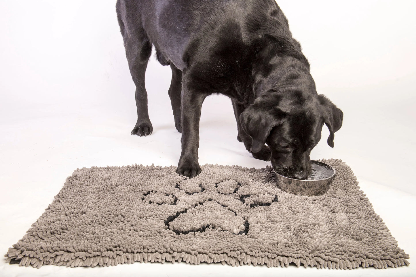 Dog Gone Smart Grey Dirty Dog Doormat