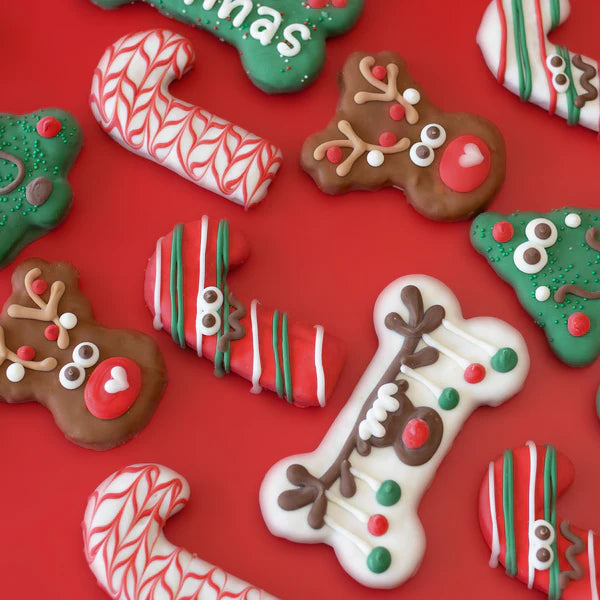 Bosco & Roxy's Christmas Reindeer Delight Dog Cookie