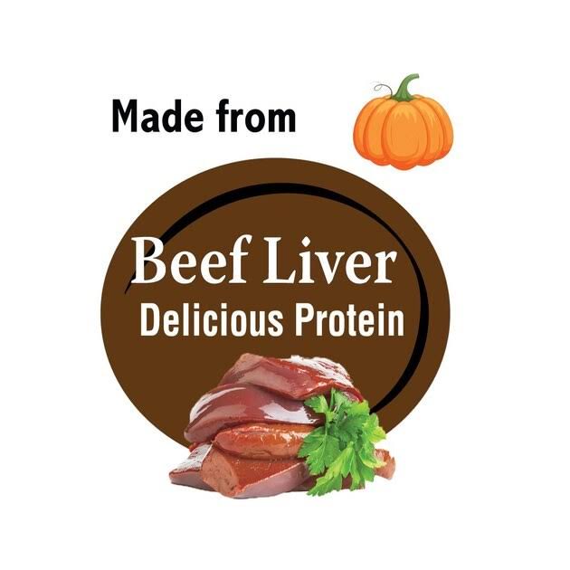 Benny Bullys 🍁Beef Liver & Pumpkin Mini Bags 16g