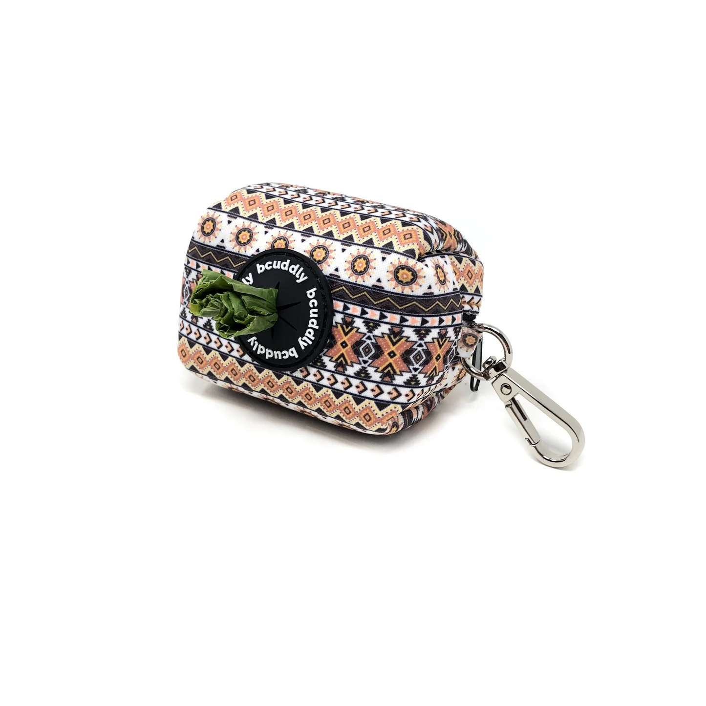 BCuddly Tan Aztec Poop Bag Holder